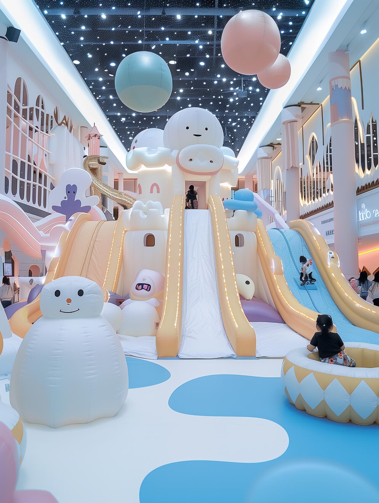 620m²Dreamy Kids Castle In China