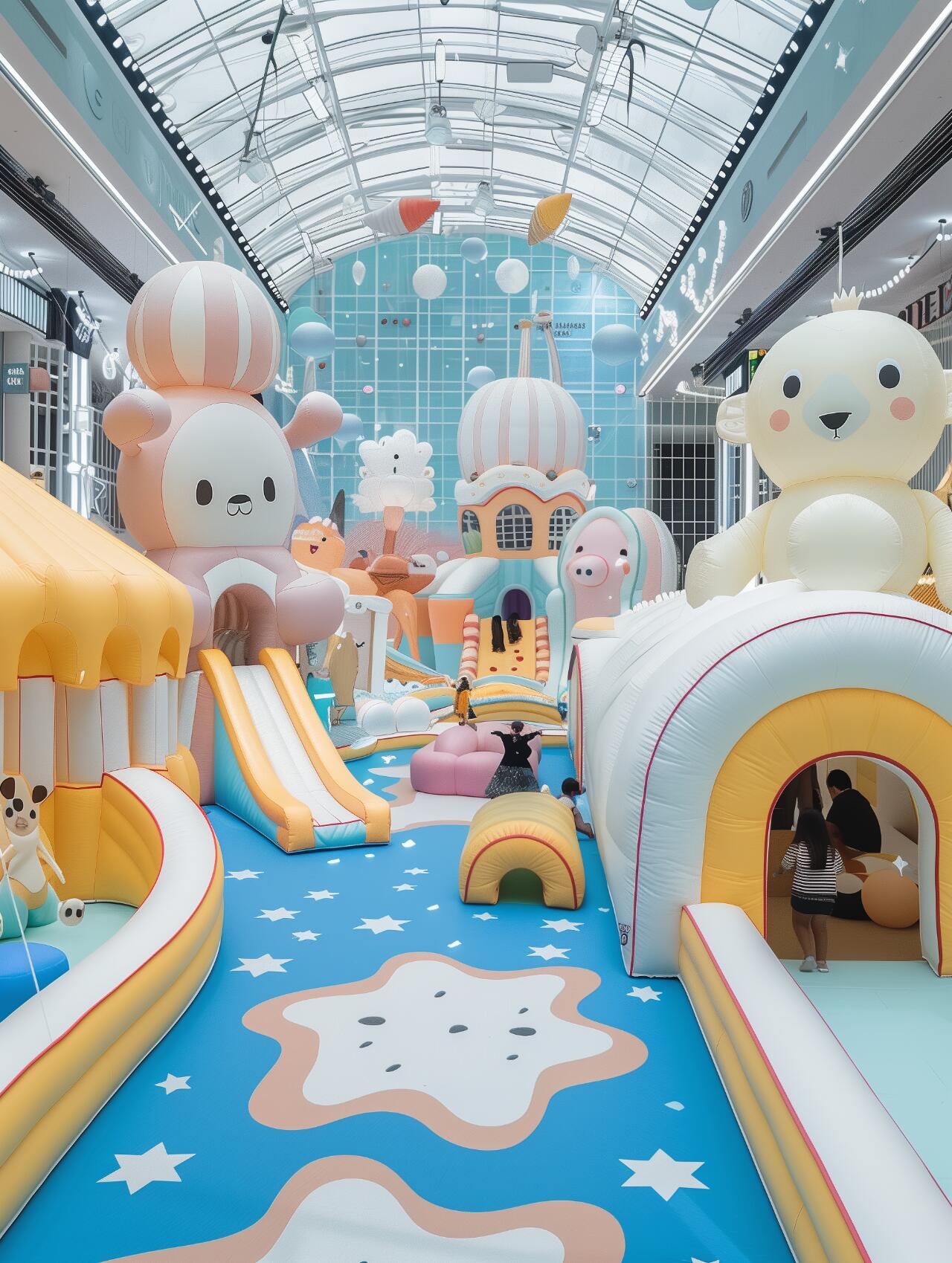 620m²Dreamy Kids Castle In China