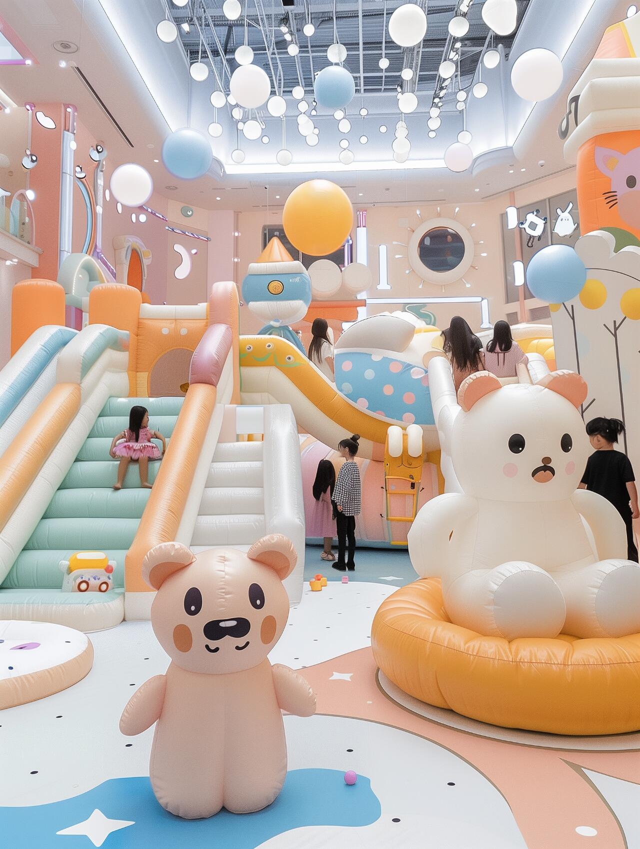 620m²Dreamy Kids Castle In China