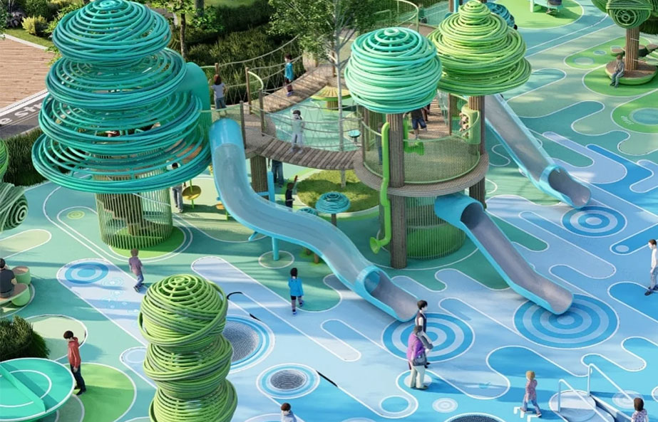 800m²Magic Forest Theme Non-Powered Park In Australia