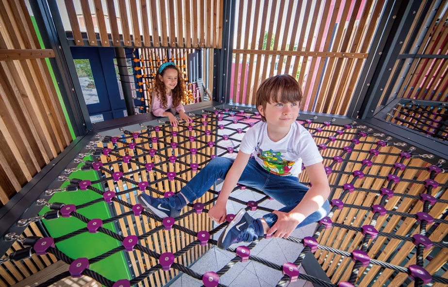 1100m²Colorful Village Theme Park for Children In Piemonte