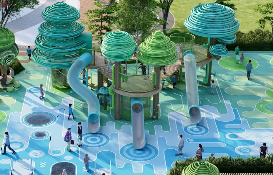 800m²Magic Forest Theme Non-Powered Park In Australia