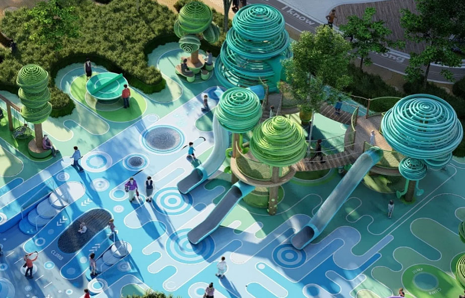 800m²Magic Forest Theme Non-Powered Park In Australia
