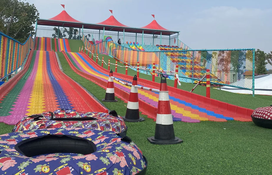 1600m²Rainbow Theme Family Amusement Park In Norway
