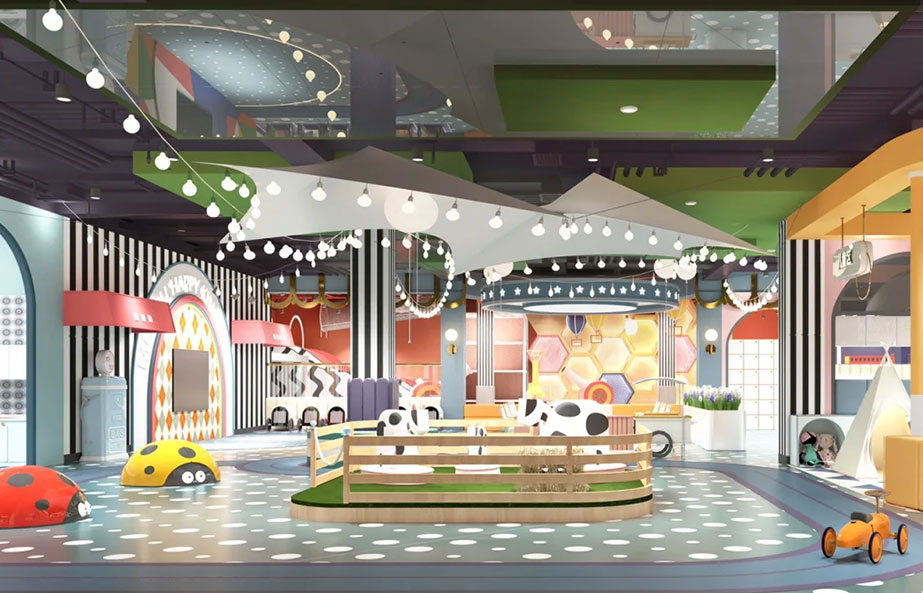 1200m²Happy Kingdom Theme Park for Children In Italy