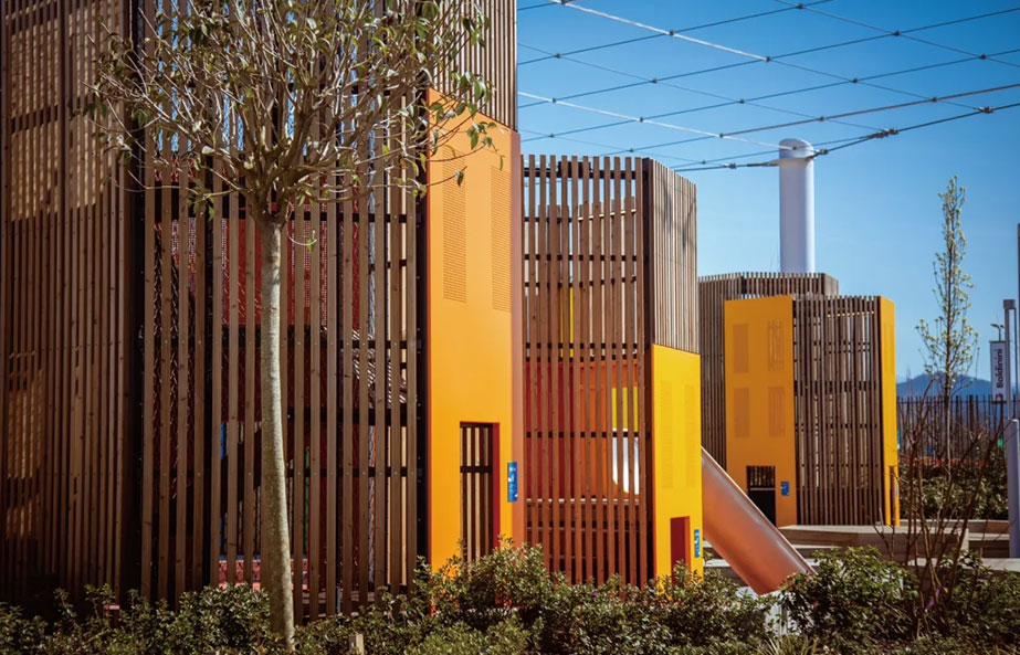 1100m²Colorful Village Theme Park for Children In Piemonte