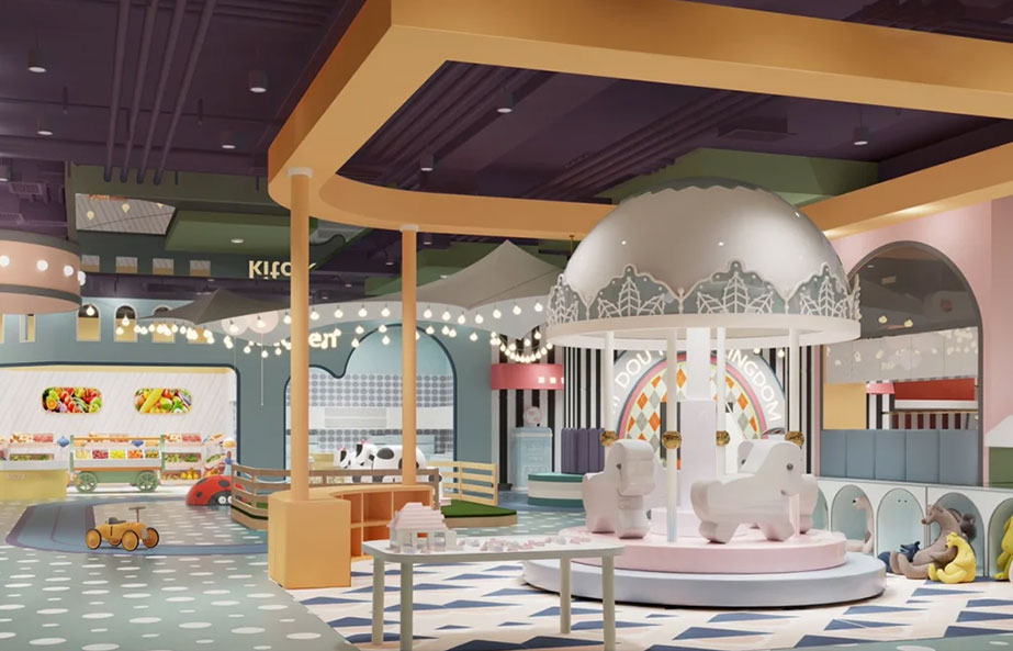 1200m²Happy Kingdom Theme Park for Children In Italy