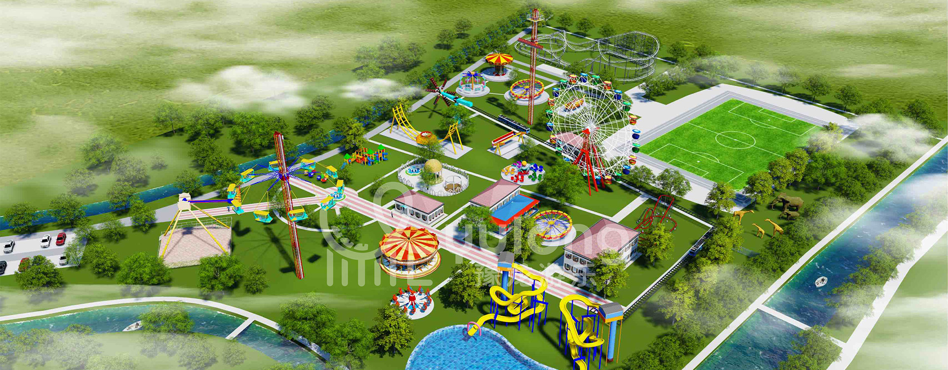 Forest series large amusement park solution for American customers