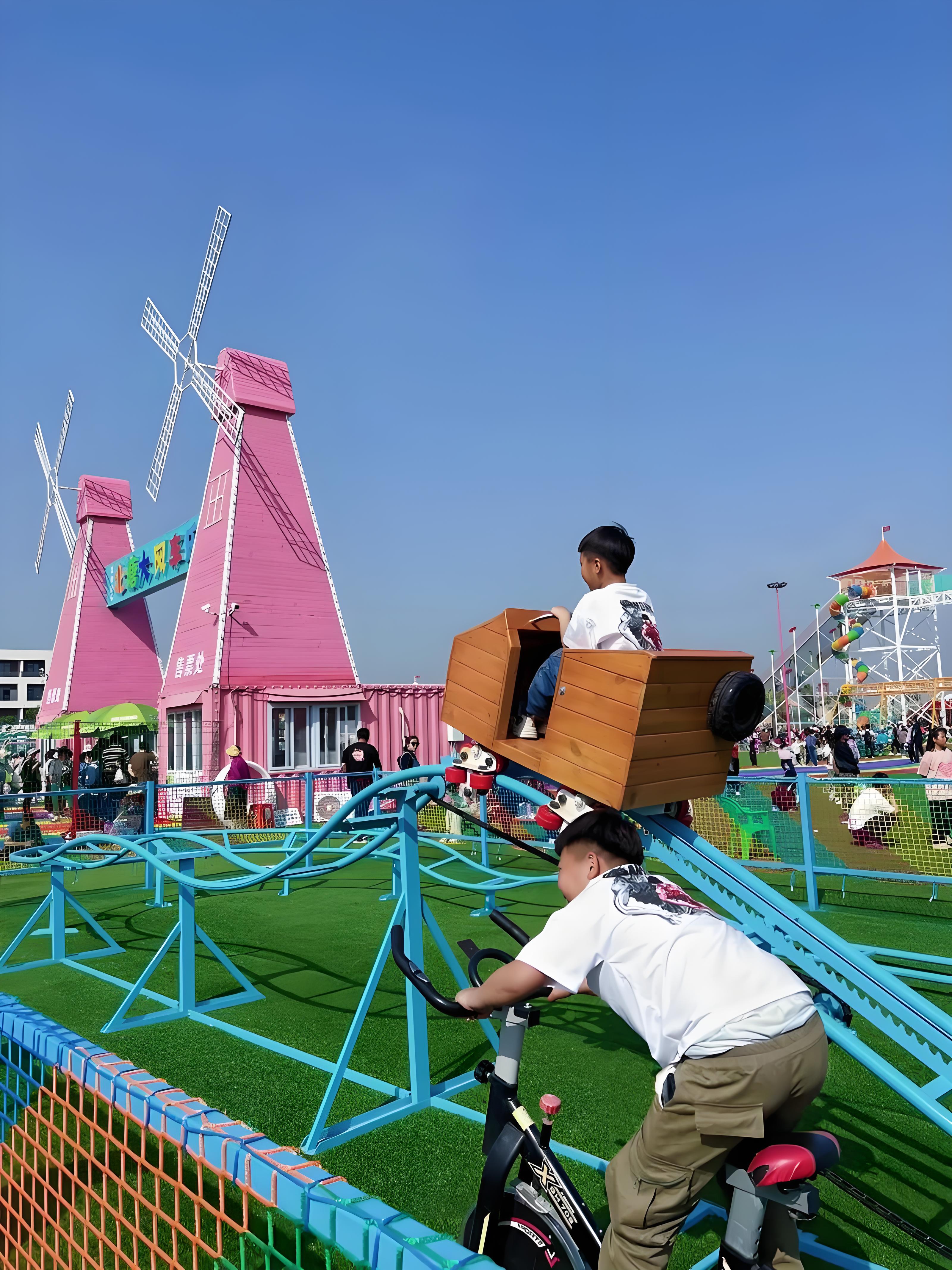 520m² Powerless Outdoor Playground In China