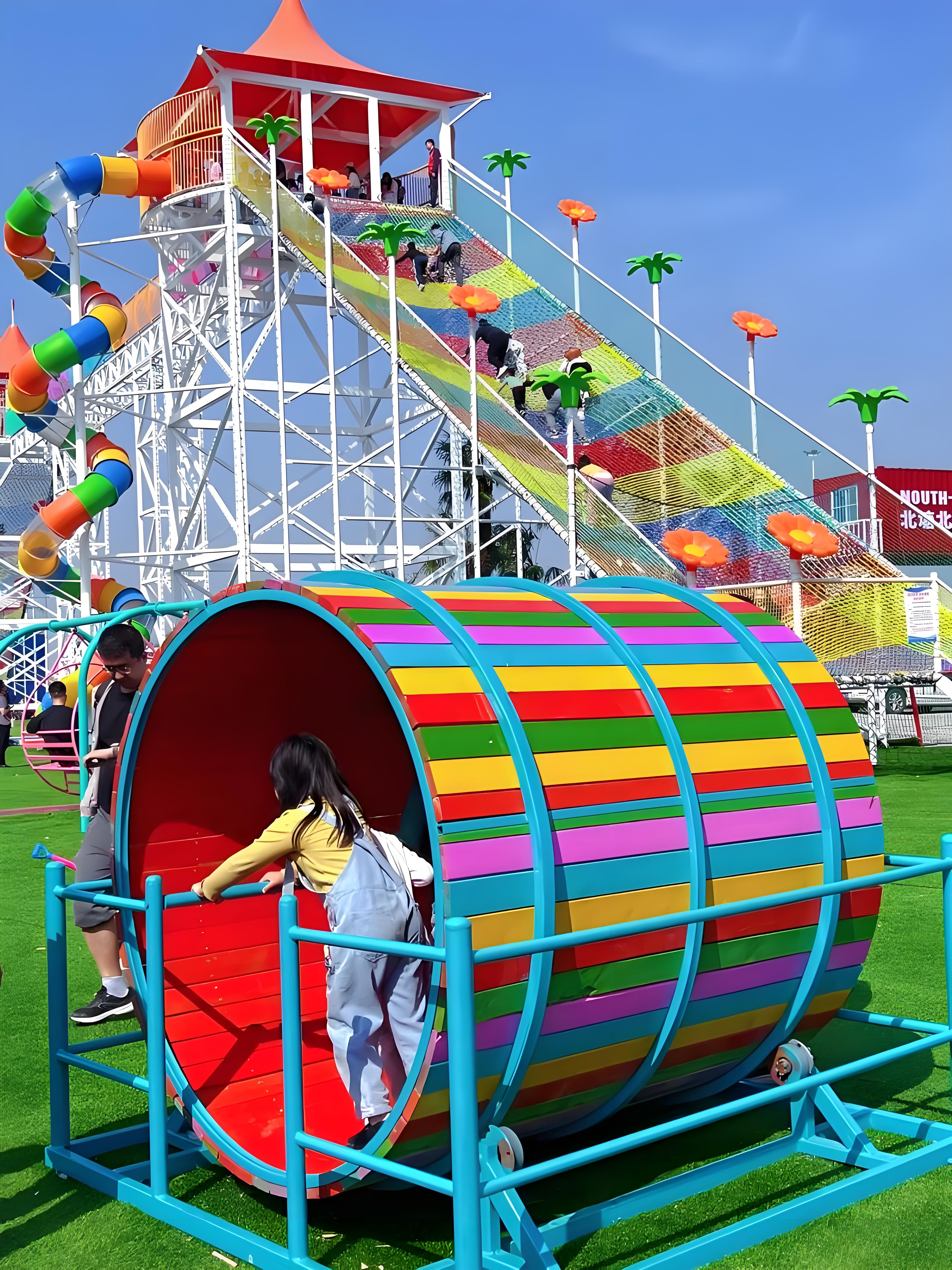 520m² Powerless Outdoor Playground In China