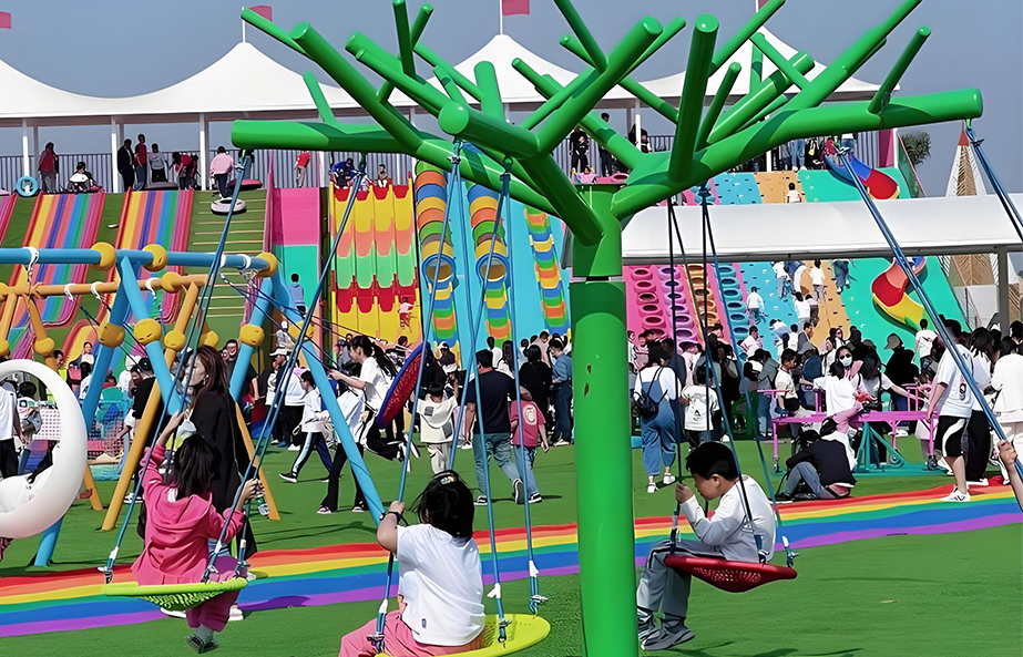 520m² Powerless Outdoor Playground In China