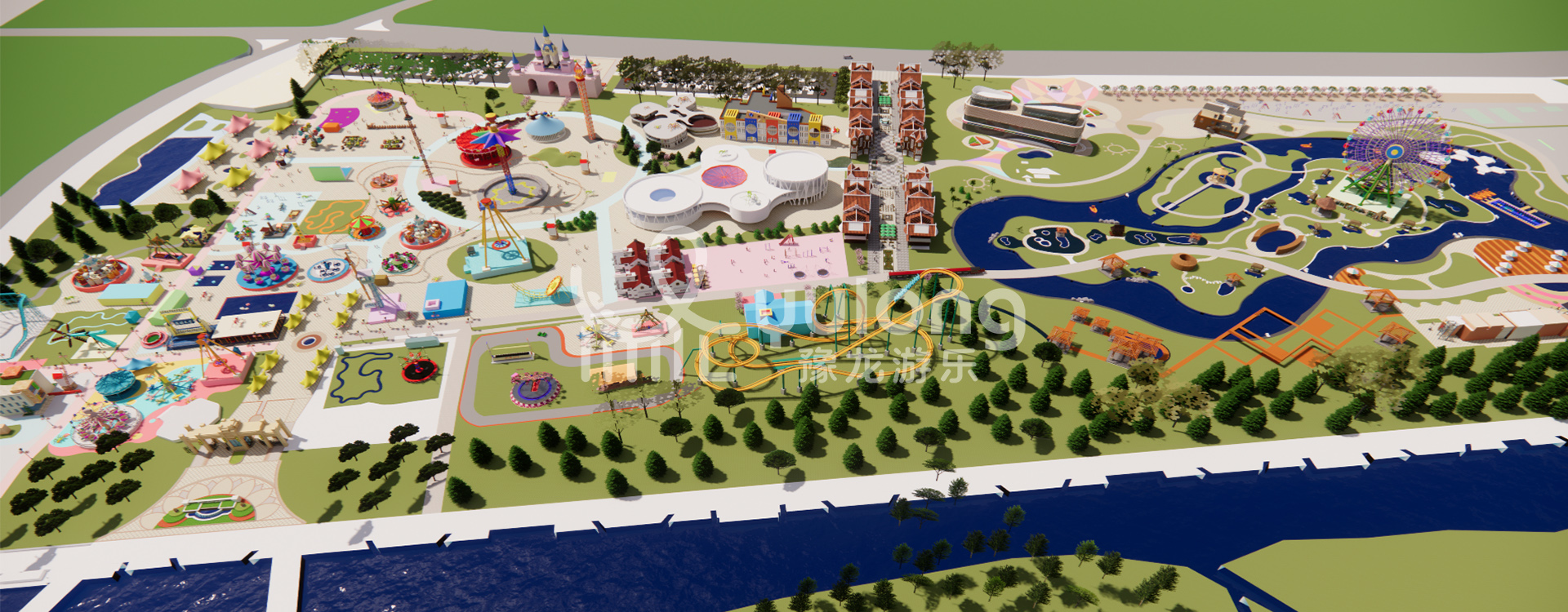 Mystic CosmoLand Amusement Park Solution for Brazil Customers